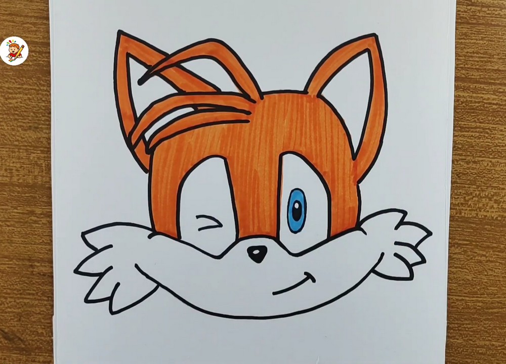 Easy Sonic Character Drawing for Kids