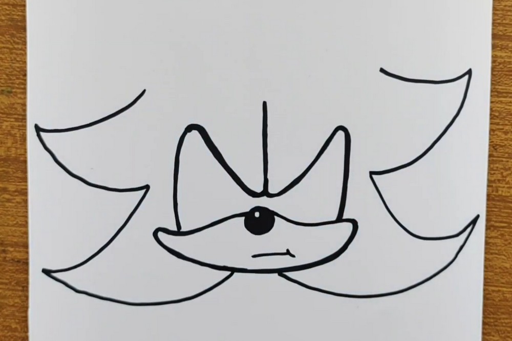 How to Draw Shadow the Hedgehog