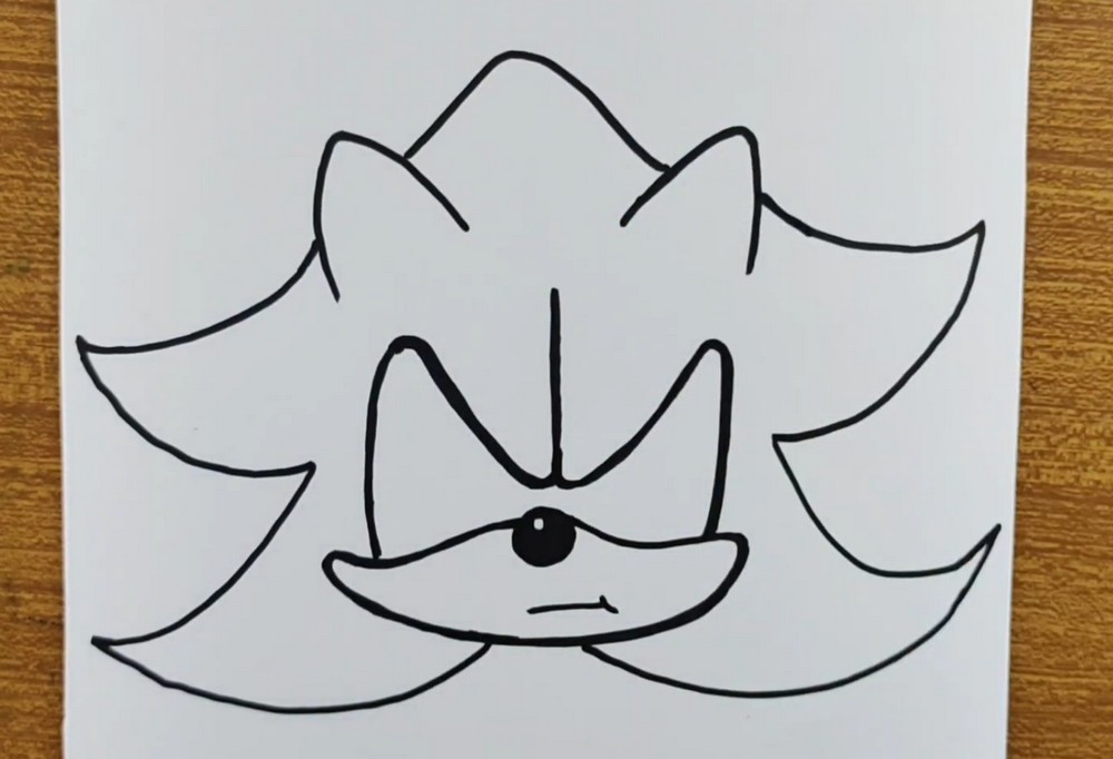 How to Draw Shadow the Hedgehog