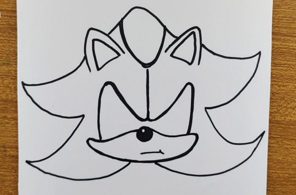 How to Draw Shadow the Hedgehog