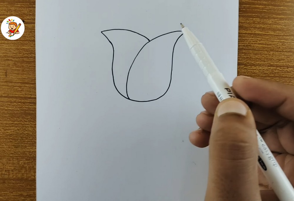 How to Draw and Color a Beautiful Red Rose