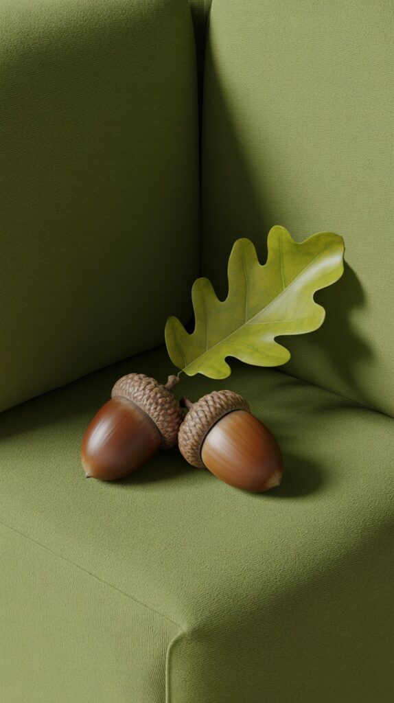 Acorns, Oak & Moss