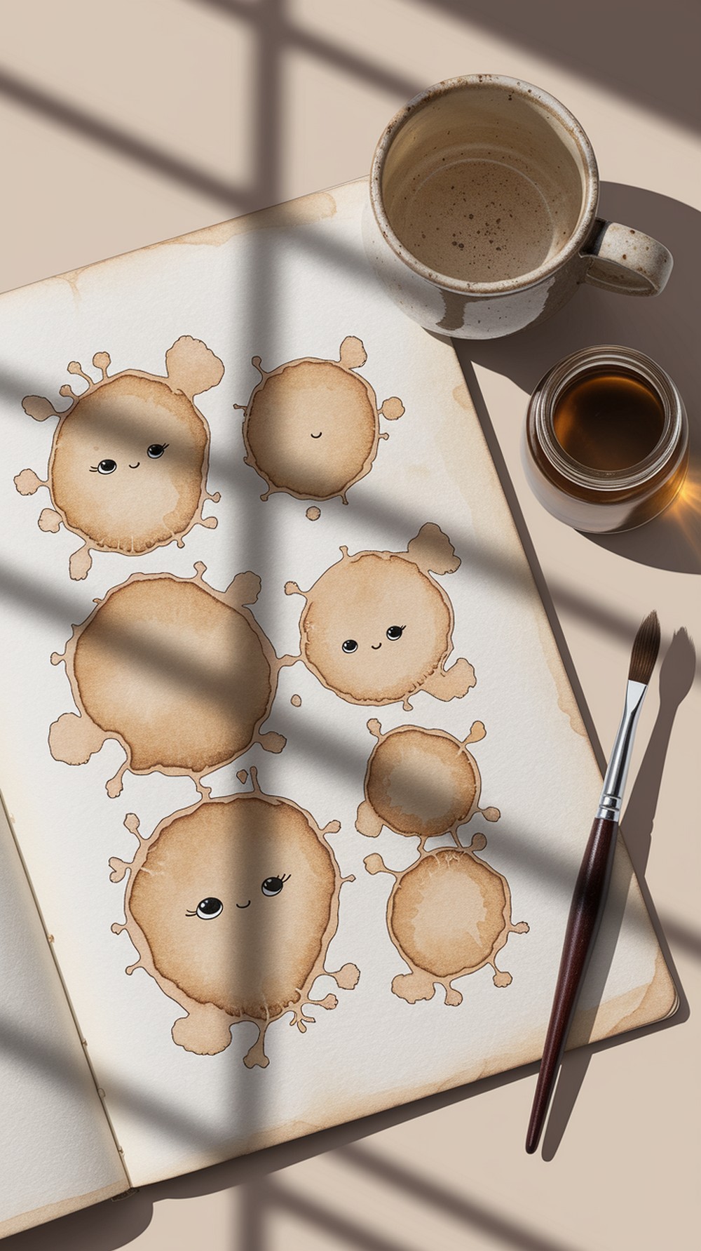 Coffee-Stain Creature Sketches