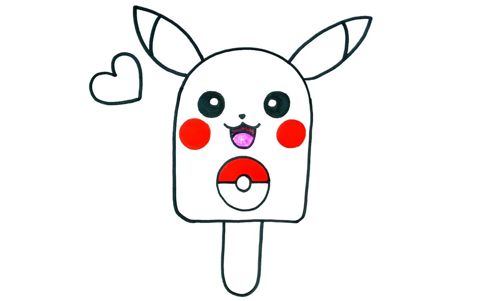 HOW TO DRAW EASY PIKACHU