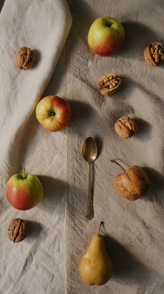 Harvest Table Flat Lay