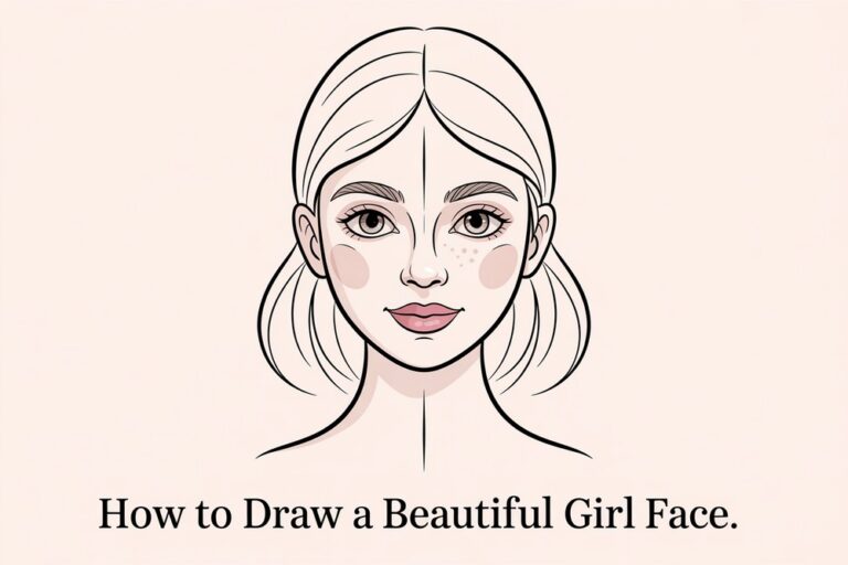 How To Draw A Beautiful Girl Face
