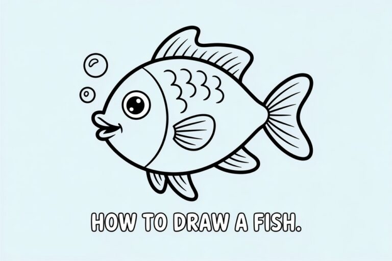 How To Draw A Fish