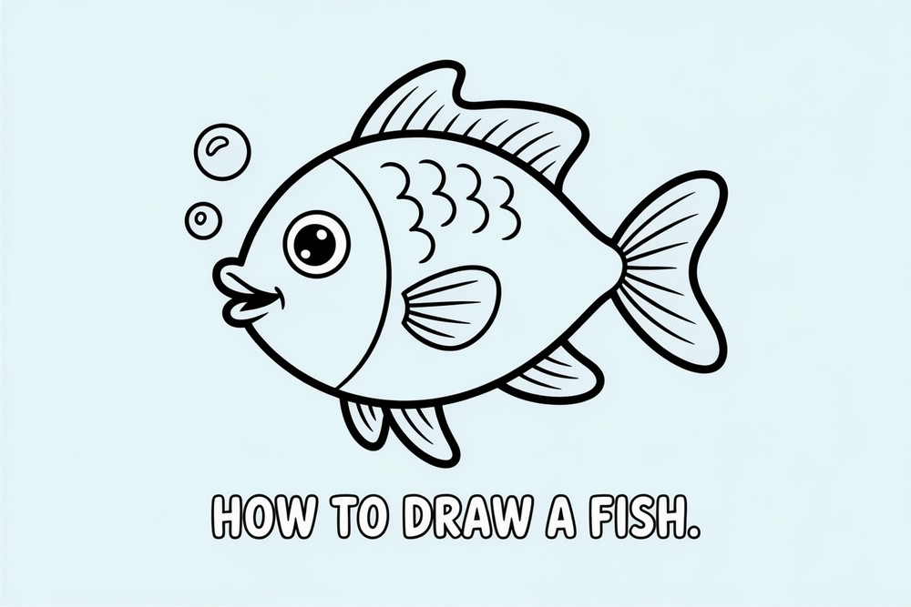 How To Draw A Fish