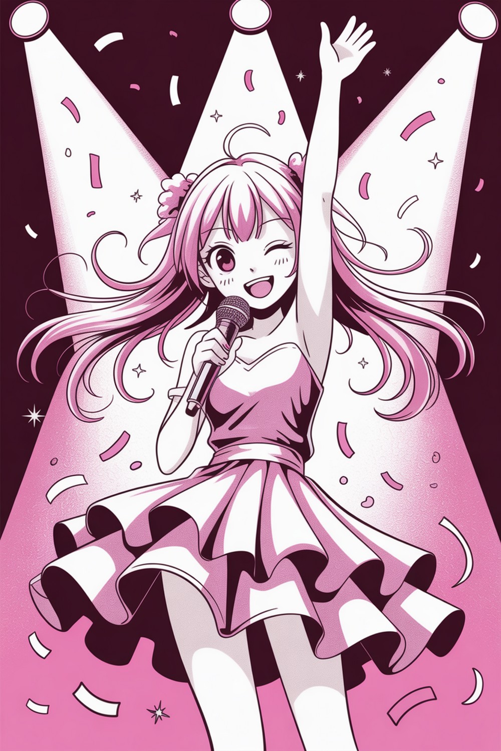 Idol Stage Spotlight