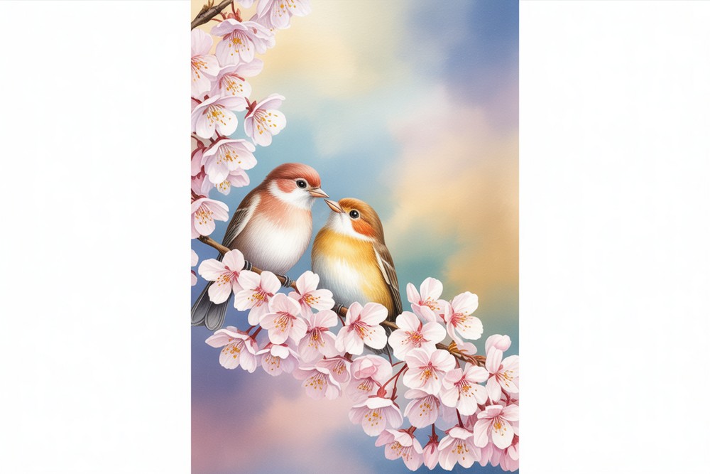 Lovely Morning Acrylic Painting