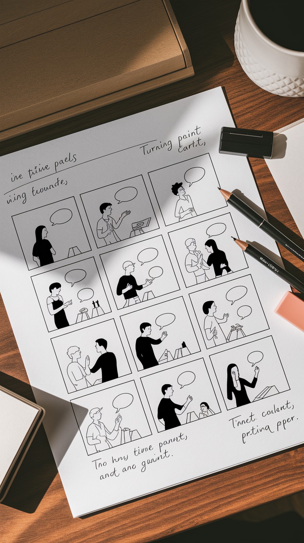 Mini-Comic Story Thumbnails
