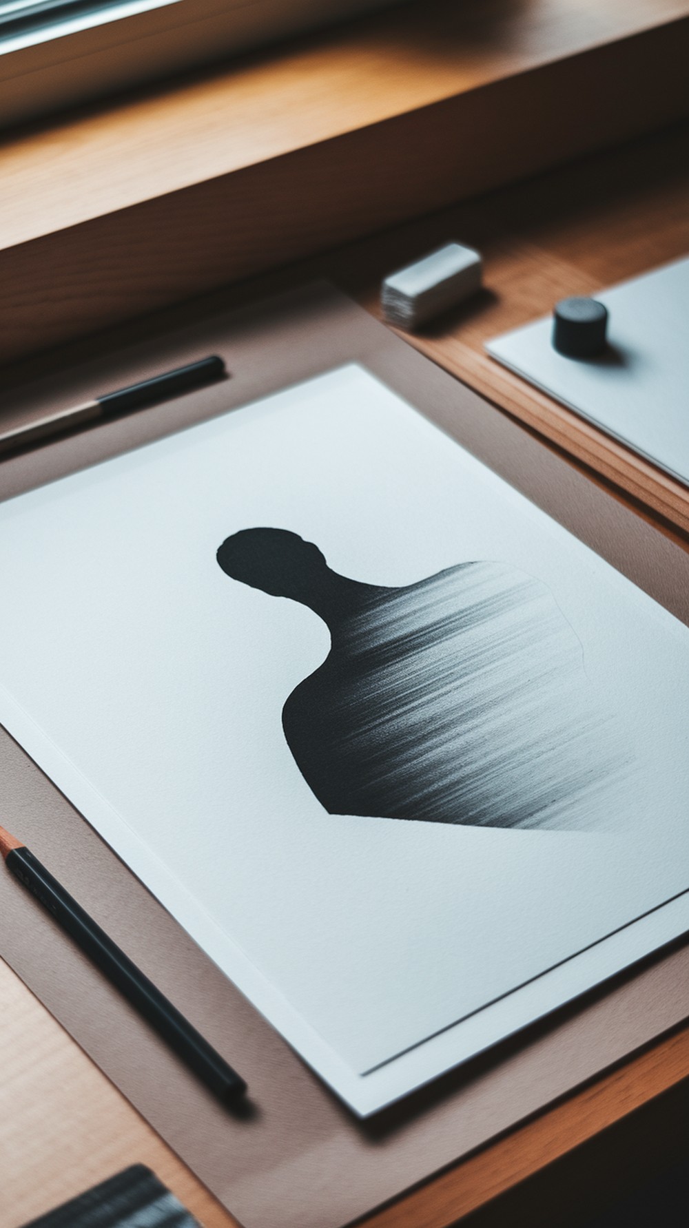 Negative Space Silhouette Studies