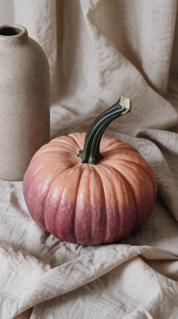 Ombre Gradient Pumpkin Painting