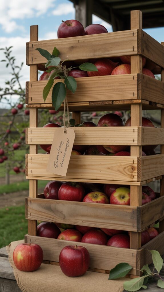 Orchard Apples & Crates