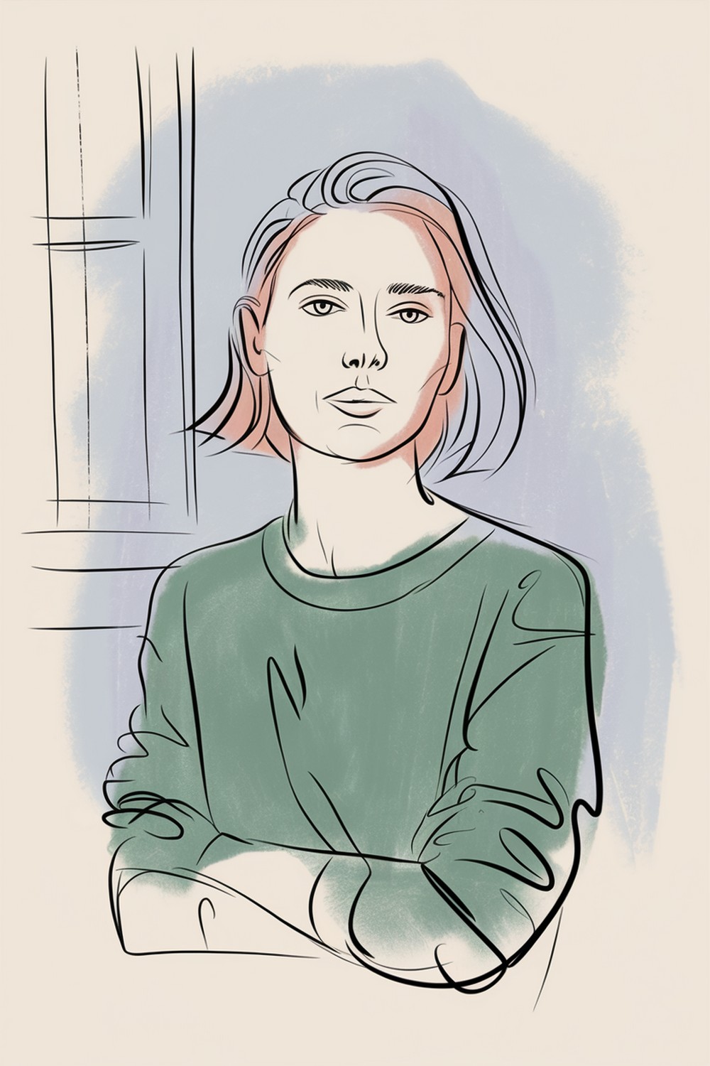 Proportional landmarks with minimal marks