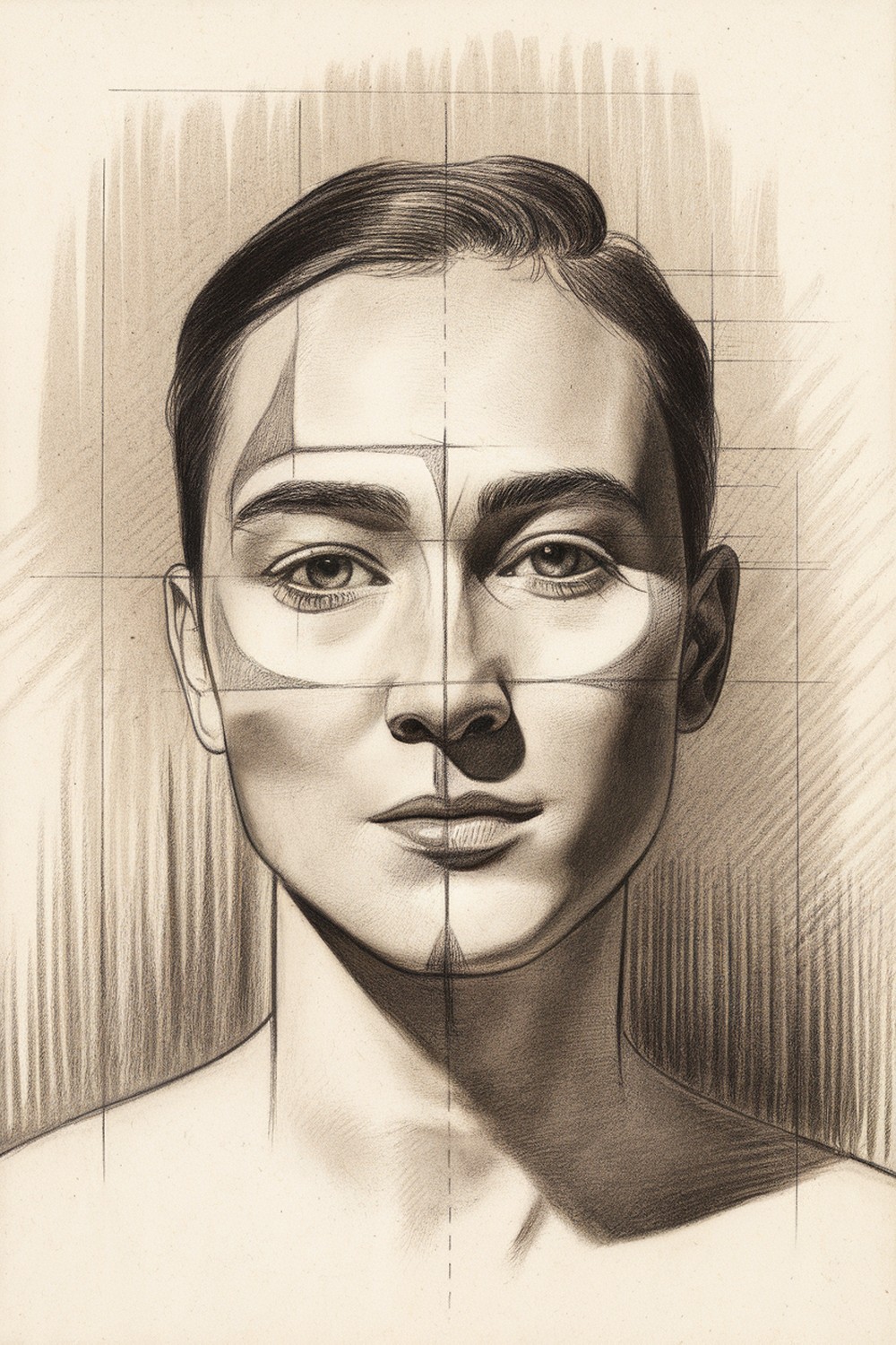 Proportions and gentle construction lines