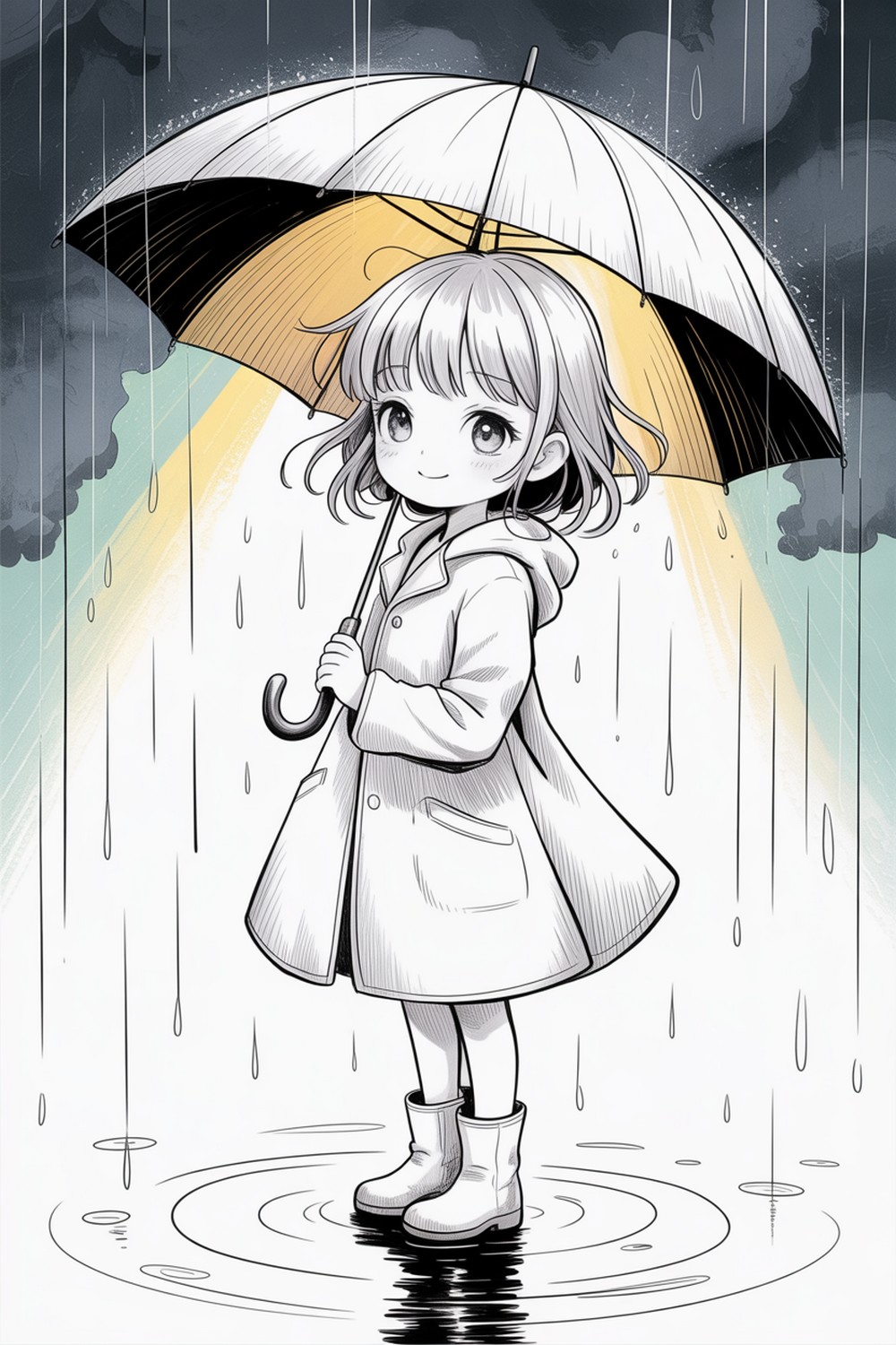 Rainy Day Umbrella Mood