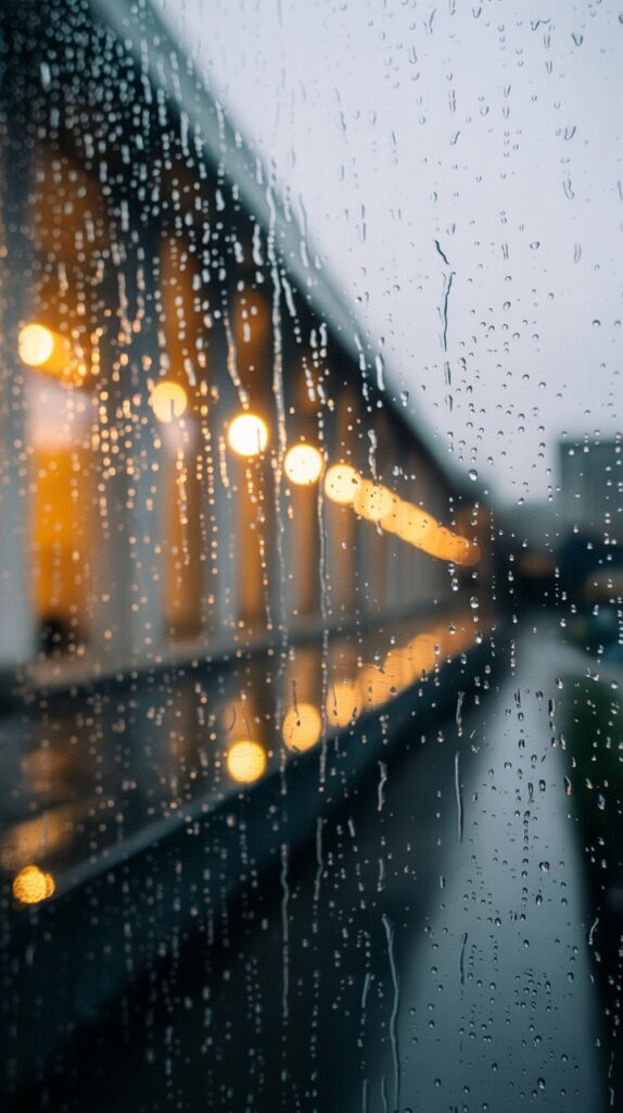 Rainy Window Glow