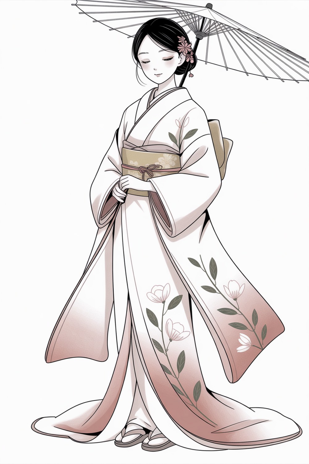 Traditional Kimono Elegance