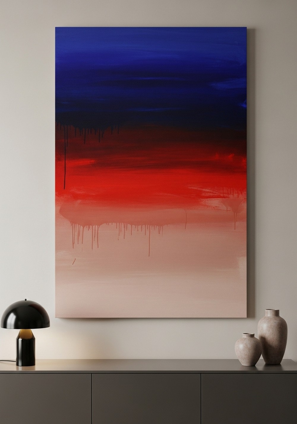 Bold Color Field Modern Wall Pane