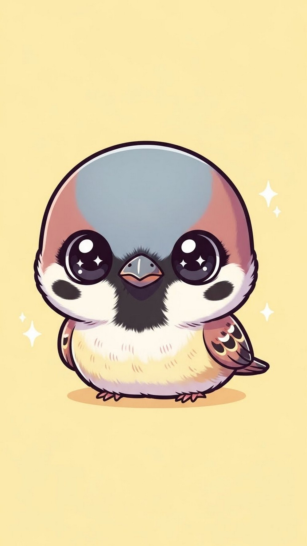 Candy-Colored Chibi Sparrow