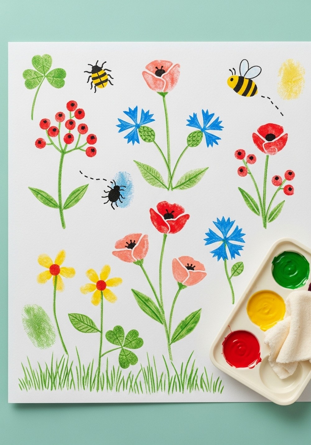 Fingerprint Garden Meadow