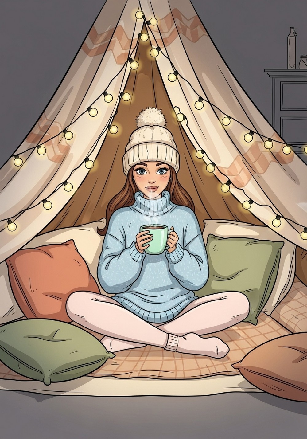 Fuzzy Blanket Fort