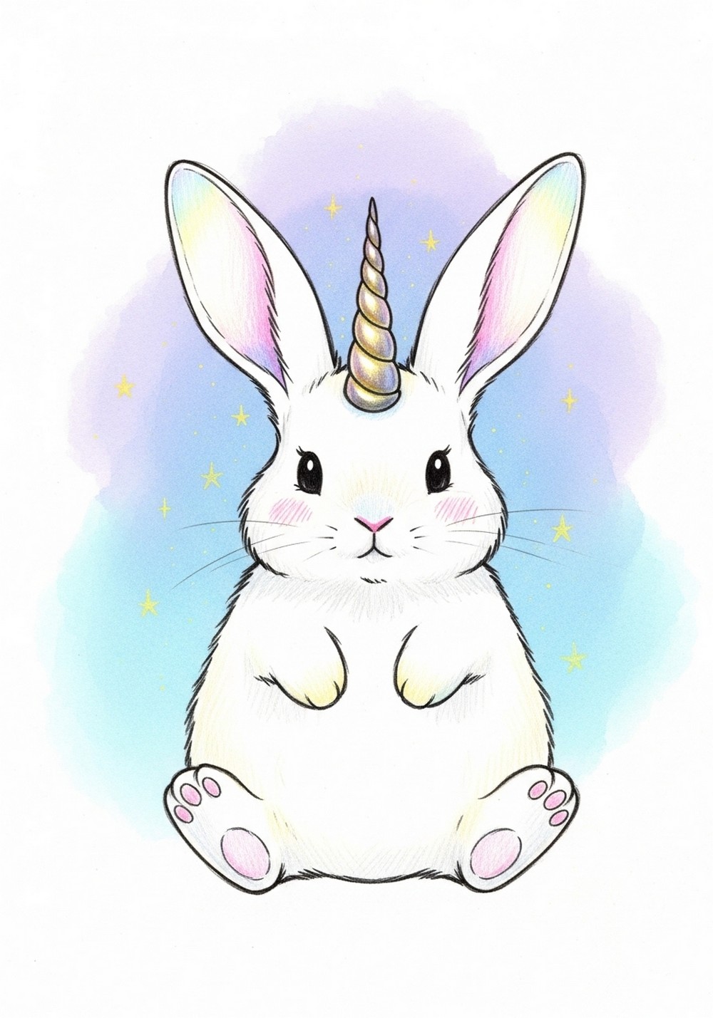 Magical Unicorn Bunny Hybrid