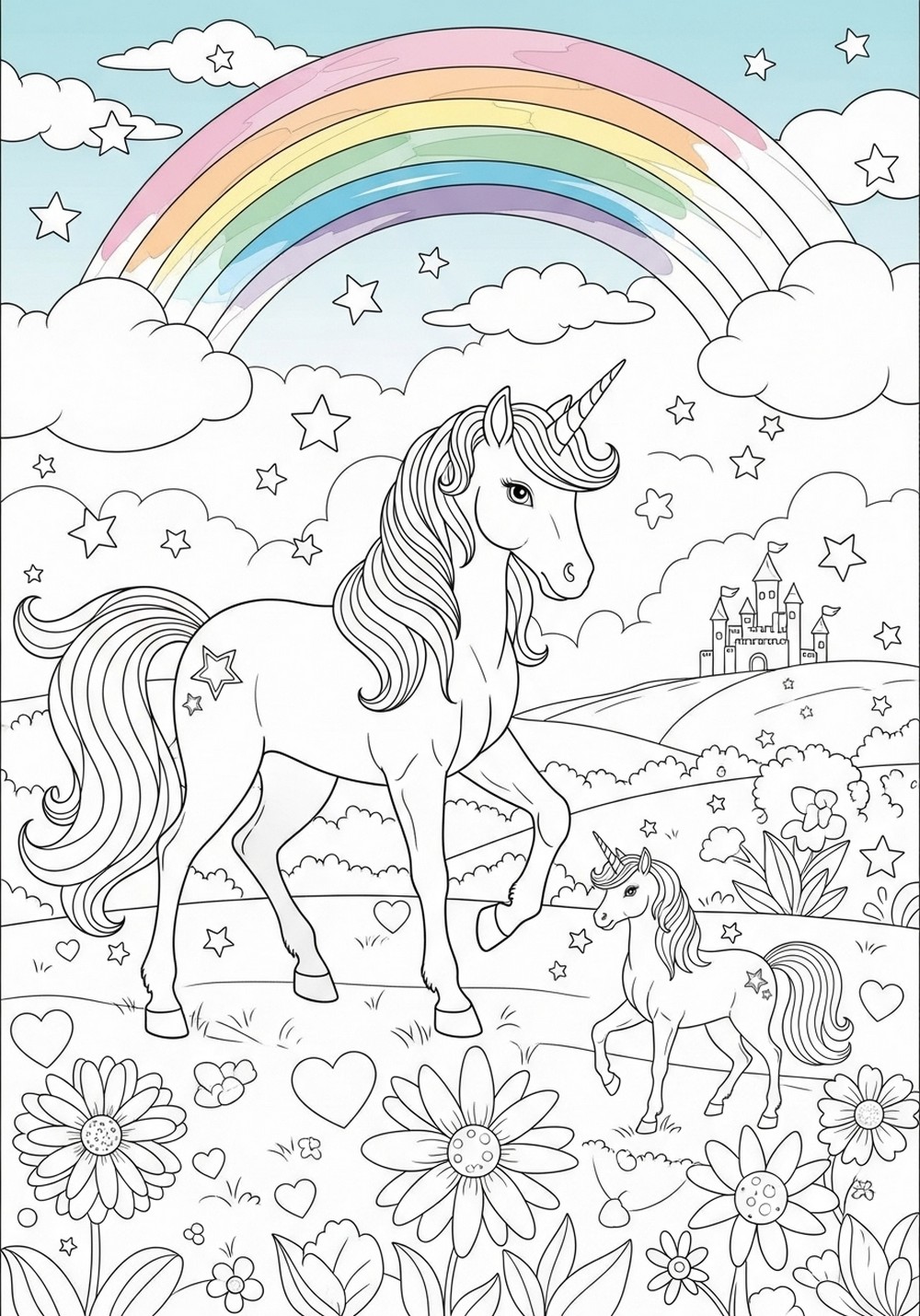 Magical Unicorns And Tiny Friends