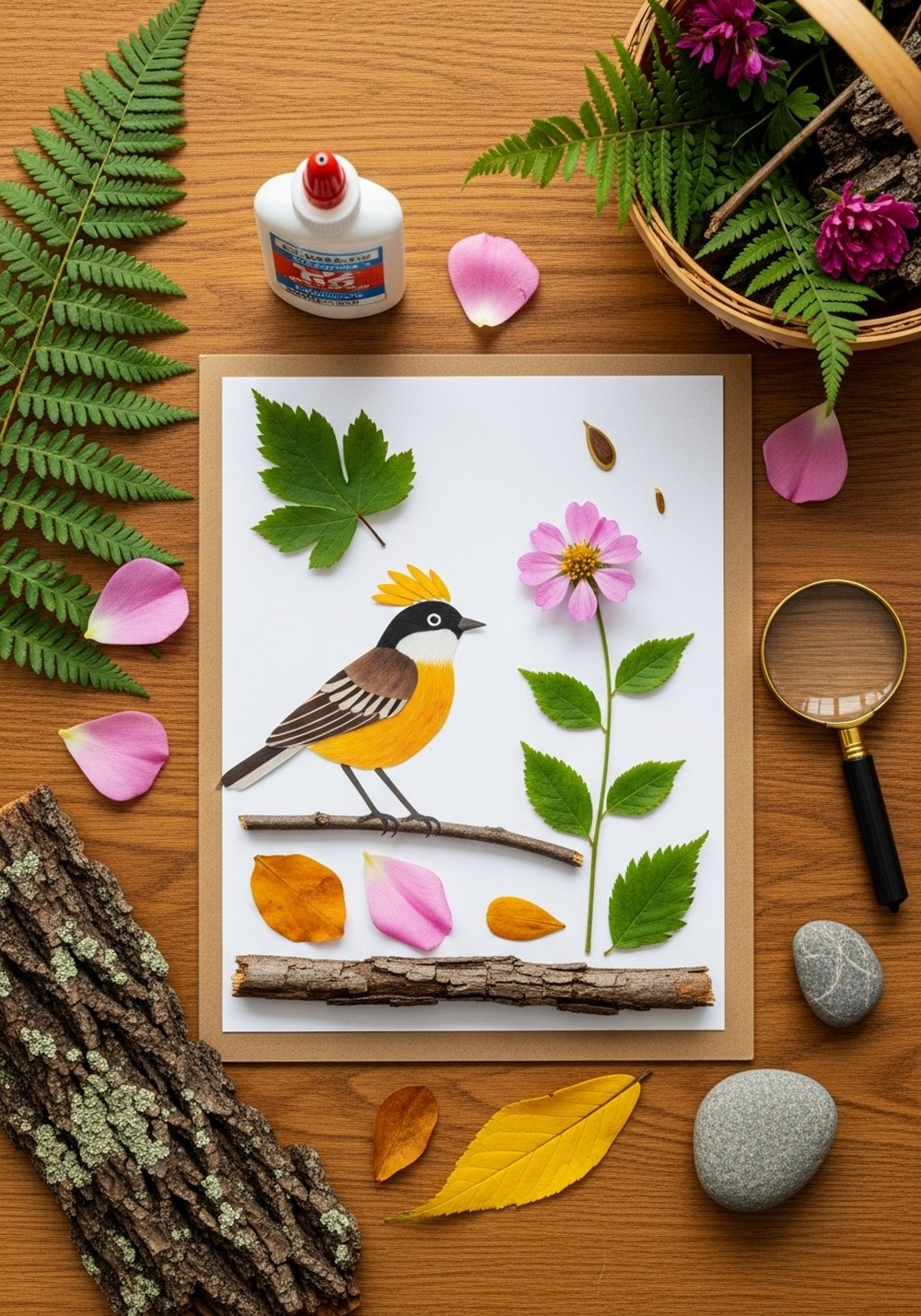 Nature Treasure Collage