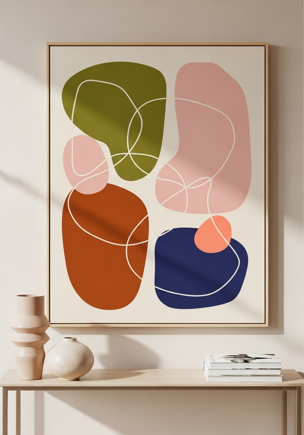 Organic Blobs And Bold Shapes Art