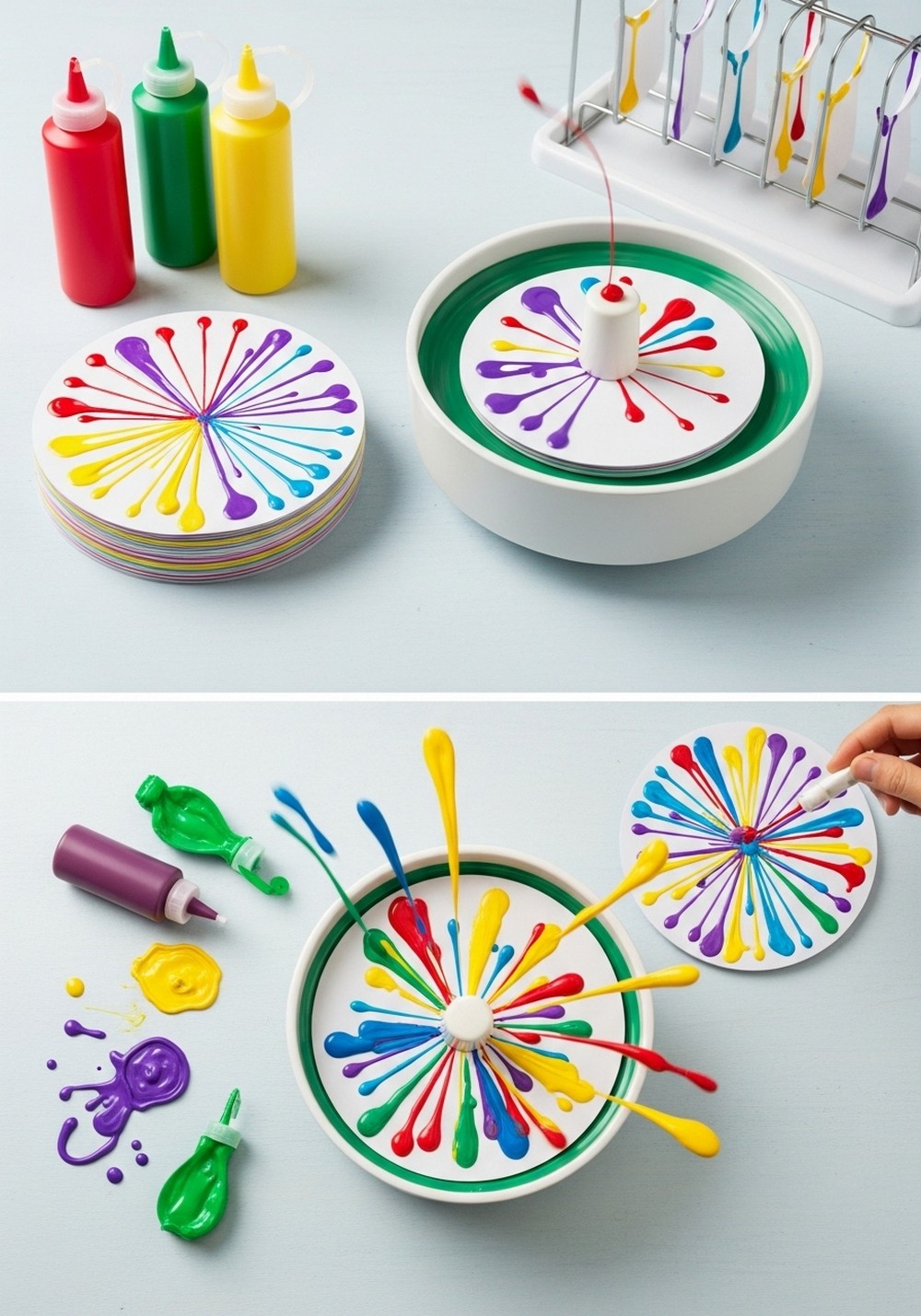 Spin Art Bursts