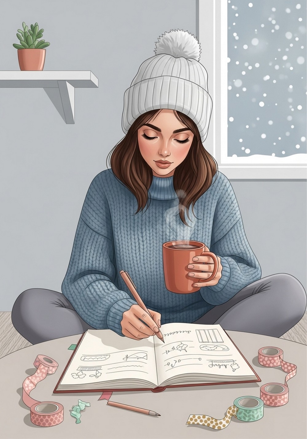 Winter Journal Writing
